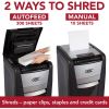 AutoFeed+ 300X Super Cross-Cut Office Shredder, 300 Auto/10 Manual Sheet Capacity5