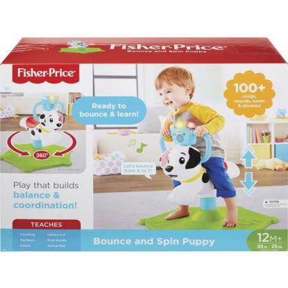 Fisher-Price Bounce & Spin Puppy1