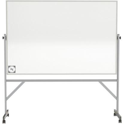 Ghent Hygienic Porcelain Mobile Whiteboard with Aluminum Frame1