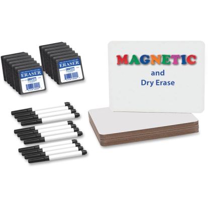 Flipside Magnetic Dry Erase Board Set Class Pack1