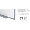 Ghent Hygienic Porcelain Whiteboard with Aluminum Frame3