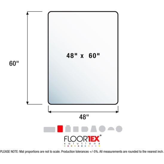 Ecotex Evolutionmat Hard Floor Rectangular Chairmat1