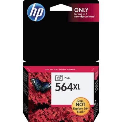 HP 564XL (CB322WN) Original Inkjet Ink Cartridge - Photo Black - 1 Each1