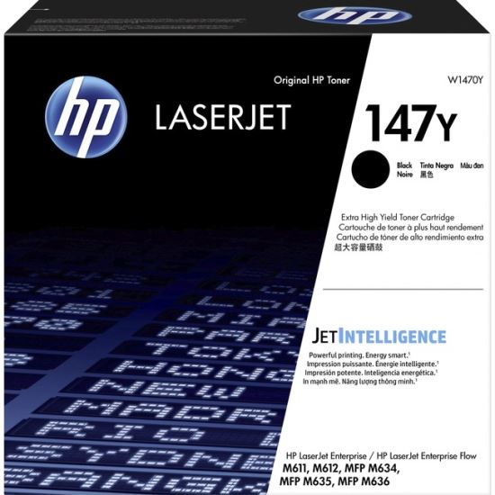 HP 147Y Original Extra High Yield Laser Toner Cartridge - Black - 1 Each1