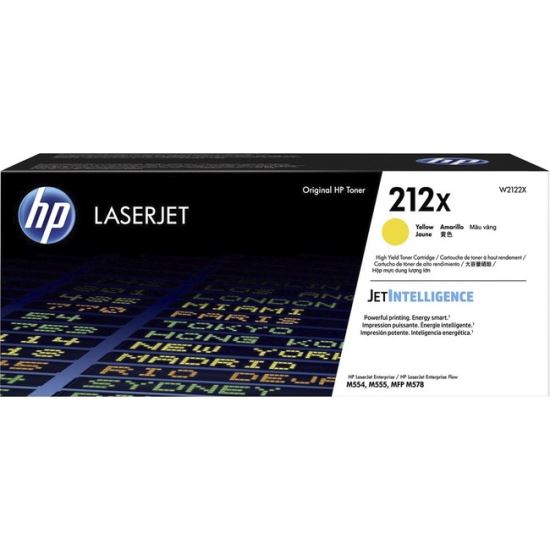 HP 212X Original High Yield Laser Toner Cartridge - Yellow - 1 Each1