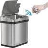 HLS Commercial Stainless Steel Sensor Trash Can2