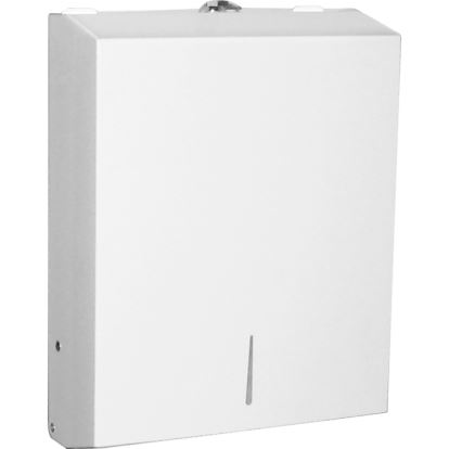 Genuine Joe C-Fold/Multi-fold Towel Dispenser Cabinet1