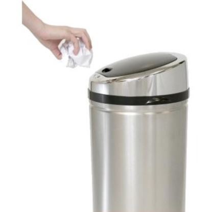 HLS Commercial 8-Gallon Sensor Trash Can1