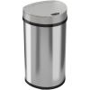 HLS Commercial 13-Gallon Semi-Round Sensor Trash Can1