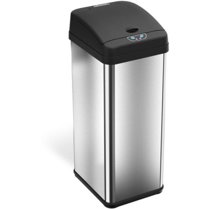 HLS Commercial 13-Gallon Sensor Trash Can1