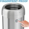 HLS Commercial Stainless Steel Open Top Trash Can2