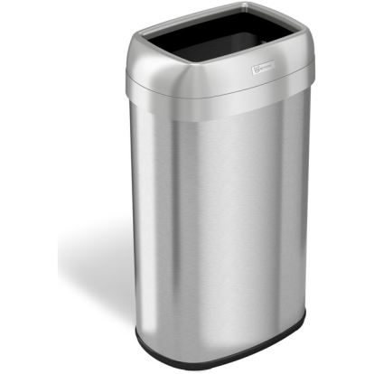 HLS Commercial Stainless Steel Open Top Trash Can1