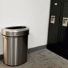 HLS Commercial Semi-Round Open Top Trash Can2