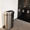 HLS Commercial Semi-Round Open Top Trash Can8