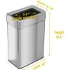 HLS Commercial Stainless Steel Bin Receptacle4
