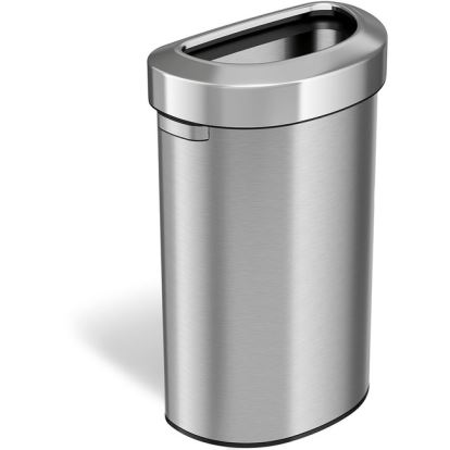 HLS Commercial Semi-Round Open Top Trash Can1