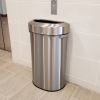HLS Commercial Semi-Round Open Top Trash Can2