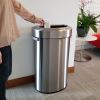 HLS Commercial Semi-Round Open Top Trash Can5