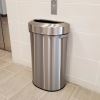 HLS Commercial Semi-Round Open Top Trash Can6