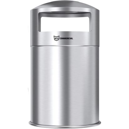 HLS Commercial 50-Gallon Dual Side-Entry Trash Can1