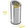 HLS Commercial 15-Gallon Round Open Top Trash Can4