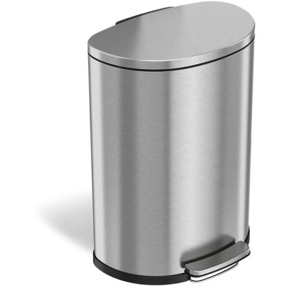 HLS Commercial 13-gallon Soft Step Trash Can1