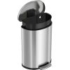 HLS Commercial 13-gallon Soft Step Trash Can7