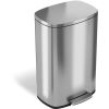 HLS Commercial Stainless Steel Soft Step Trash Can1