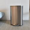 HLS Commercial Stainless Steel Soft Step Trash Can11