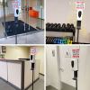 HLS Commercial Floor Stand Sensor Sanitizer Dispenser6
