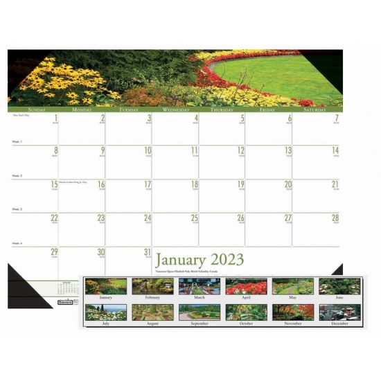 House of Doolittle EarthScapes Gardens Desk Pad1