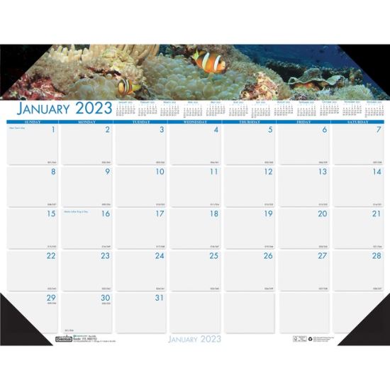 House of Doolittle EarthScapes Sea Life Desk Pads1