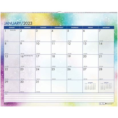 House of Doolittle Cosmos Monthly Wall Calendar1