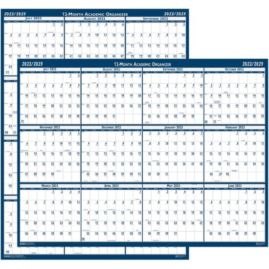 House of Doolittle Academic July-June Wall Calendar1