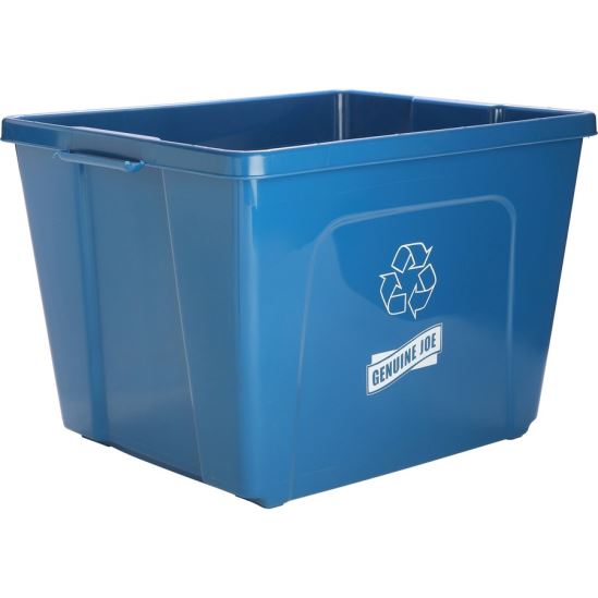 Genuine Joe 14-Gallon Recycling Bin1