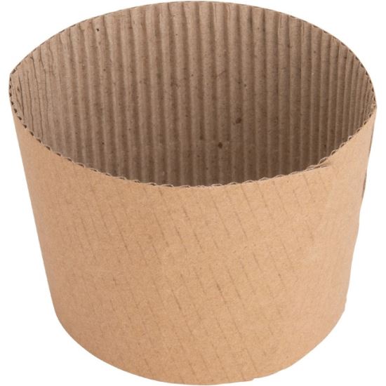 Genuine Joe Protective Corrugated Cup Sleeve1