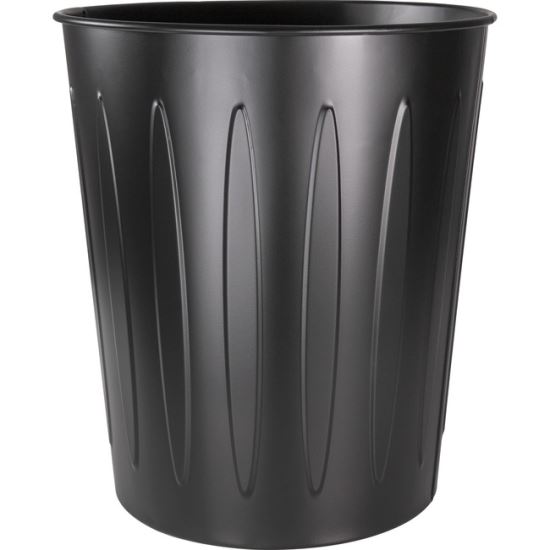 Genuine Joe Steel 6 Gallon Fire-safe Trash Can1