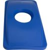 Genuine Joe 23-gallon Recycling Bin Round Cutout Lid3