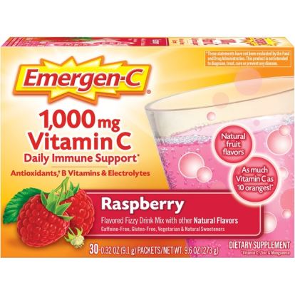 Emergen-C Raspberry Vitamin C Drink Mix1