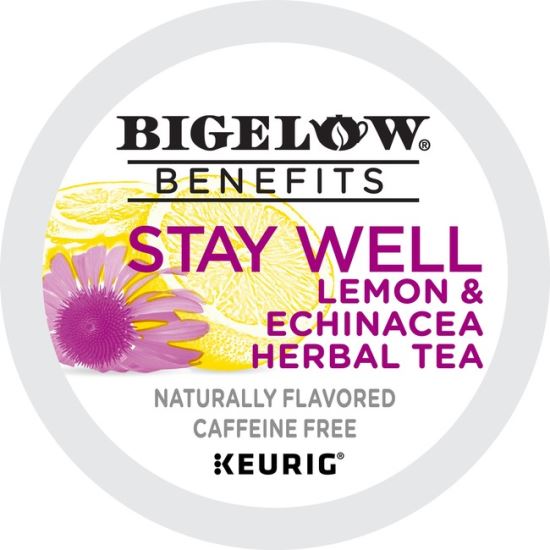 Bigelow Stay Well Lemon & Echinacea Herbal Tea K-Cup1