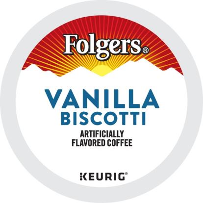 Folgers&reg; K-Cup Vanilla Biscotti Coffee1