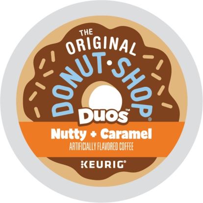 The Original Donut Shop&reg; K-Cup Duos Nutty + Caramel Coffee1