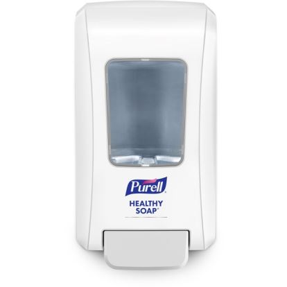 FMX-20 Soap Push-Style Dispenser, 2,000 mL, 6.5 x 4.65 x 11.86, White/Chrome, 6/Carton1