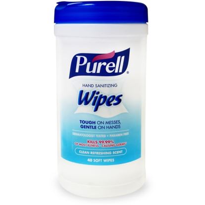 PURELL&reg; Clean Scent Hand Sanitizing Wipes1