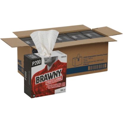 Brawny&reg; Professional P200 Disposable Cleaning Towels1