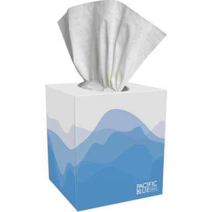 Pacific Blue Select Pacific Blue Select Facial Tissue by GP Pro - Cube Box1