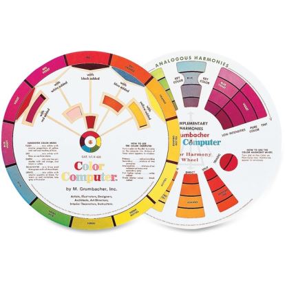 Grumbacher Dual-sided Color wheel1