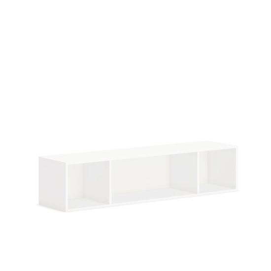 HON Mod Wall Mounted Storage | Open | 60"W | Simply White Finish1