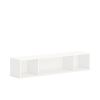 HON Mod Wall Mounted Storage | Open | 66"W | Simply White Finish1