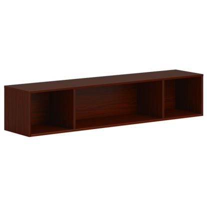 HON Mod Wall Mounted Storage | Open | 66"W | Traditional Mahogany Finish1